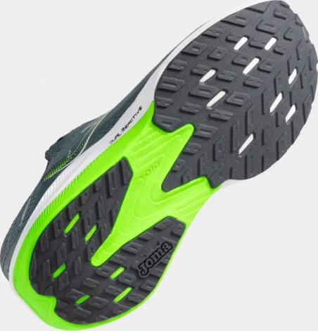 Кроссовки беговые Joma HISPALIS темно-зелено-салатовые RHISPW2517