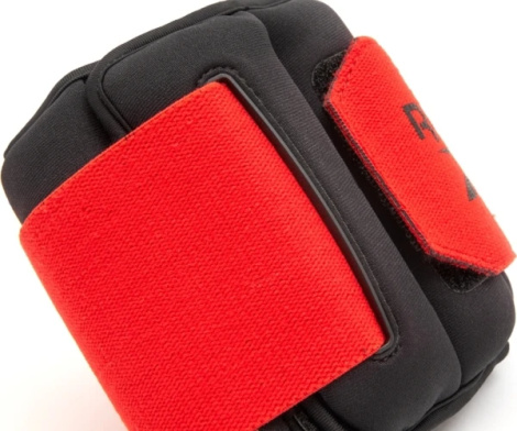 Обтяжувачі для зап'ястя Reebok FLEXLOCK WRIST WEIGHTS чорно-червоні (2 х 1,5 кг) RAWT-11262