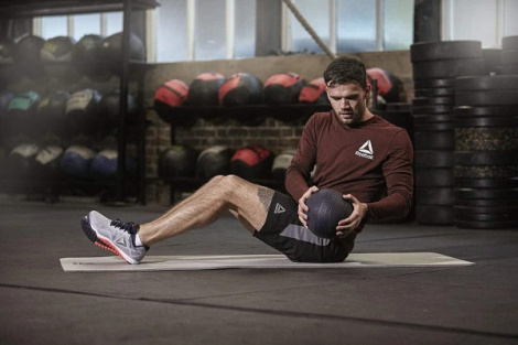 Коврик для тренировок Reebok TRAINING MAT серый RAMT-11014GR