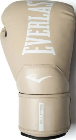 Перчатки боксерские Everlast ELITE 2 BOXING GLOVES бежевые (12 унций) P00003316