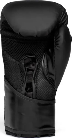 Рукавички боксерські Everlast ELITE 2 BOXING GLOVES чорно-золоті (12 унцій) P00003271