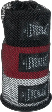Бинты боксерские Everlast CORE HANDWRAPS 3 PACK белые, черные, красные (3 пары, 304,8 см) P00003251