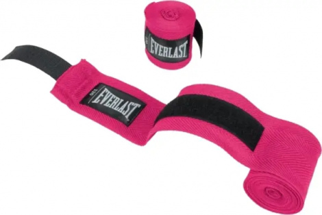 Бинти боксерські Everlast CORE HANDWRAPS рожеві (304,8 см) P00003248