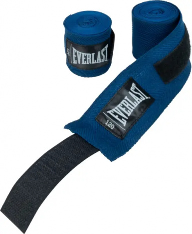 Бинти боксерські Everlast CORE HANDWRAPS сині (304,8 см) P00003247