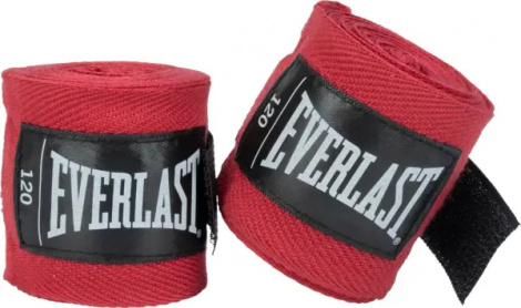Бинти боксерські Everlast CORE HANDWRAPS червоні (304,8 см) P00003246