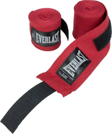 Бинти боксерські Everlast CORE HANDWRAPS червоні (304,8 см) P00003246