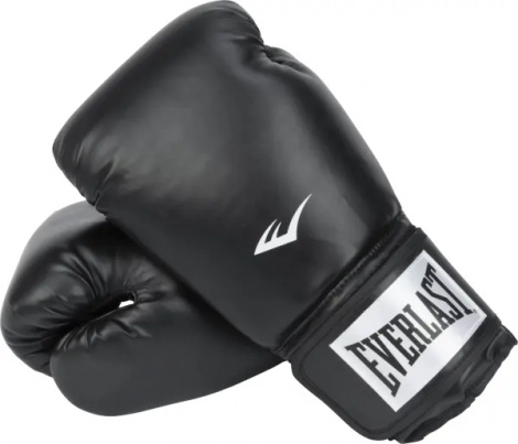 Рукавички боксерські Everlast PROSTYLE 2 BOXING GLOVES чорні (8 унцій) P00003072