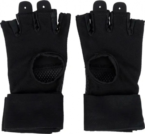 Рукавички-бінти дитячі Everlast PROSPECT 2 QUICK WRAPS чорно-сірі L/XL P00002986