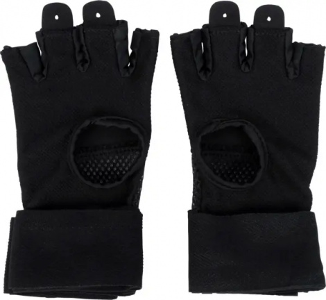 Рукавички-бінти дитячі Everlast PROSPECT 2 QUICK WRAPS чорно-сірі S/M P00002985