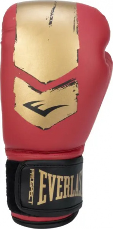 Рукавички боксерські дитячі Everlast PROSPECT 2 BOXING GLOVES червоно-золоті (6 унцій) P00002973