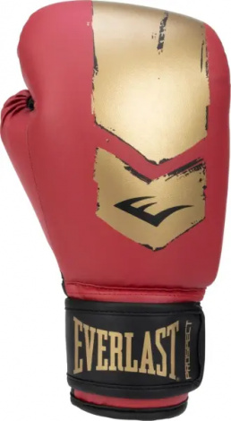 Рукавички боксерські дитячі Everlast PROSPECT 2 BOXING GLOVES червоно-золоті (6 унцій) P00002973