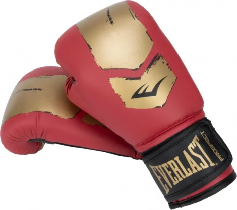 Рукавички боксерські дитячі Everlast PROSPECT 2 BOXING GLOVES червоно-золоті (6 унцій) P00002973