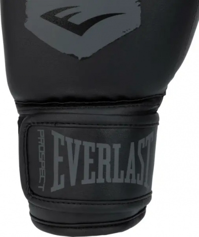 Рукавички боксерські дитячі Everlast PROSPECT 2 BOXING GLOVES чорно-сірі (8 унцій) P00002972