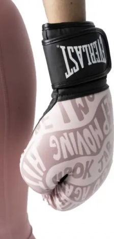 Рукавички боксерські жіночі Everlast SPARK TRAINING GLOVES світло-рожеві (12 унцій) P00002799