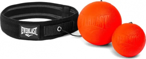 Файтбол Everlast POWERLOCK REFLEX BALL красный P00002715