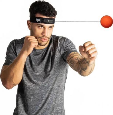 Файтбол Everlast POWERLOCK REFLEX BALL красный P00002715