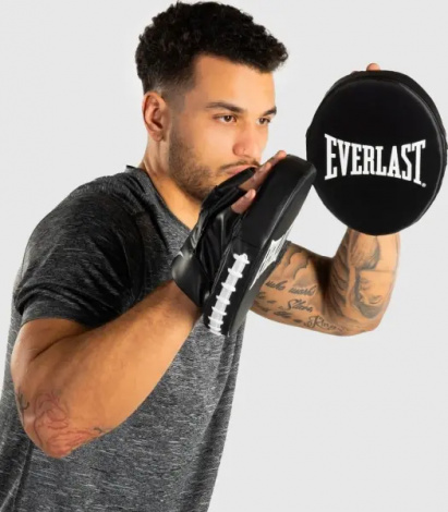 Лапи боксерські Everlast CORE PUNCH MITTS чорні P00002673