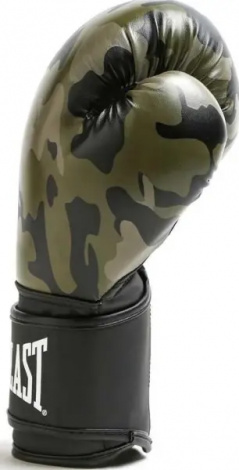 Рукавички боксерські Everlast SPARK TRAINING GLOVES камуфляжні хакі (16 унцій) P00002416