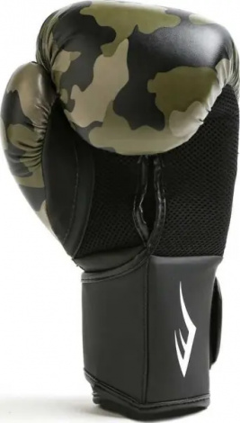 Рукавички боксерські Everlast SPARK TRAINING GLOVES камуфляжні хакі (16 унцій) P00002416