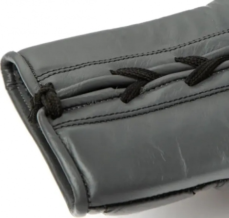 Рукавички боксерські Everlast POWERLOCK 2 PRO TRAINING LACED GLOVE чорно-сірі (14 унцій) P00002366