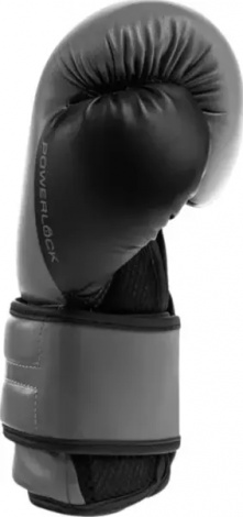 Перчатки боксерские Everlast POWERLOCK 2R TRAINING GLOVES серые (14 унций) P00002306
