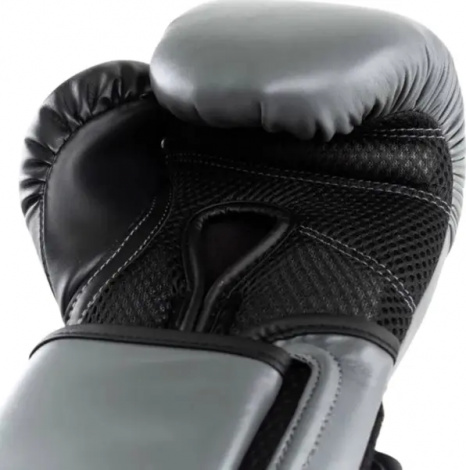 Перчатки боксерские Everlast POWERLOCK 2R TRAINING GLOVES серые (10 унций) P00002304