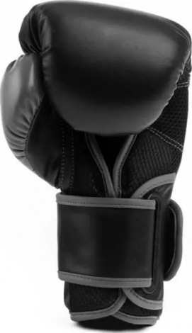 Перчатки боксерские Everlast POWERLOCK 2R TRAINING GLOVES черные (14 унций) P00002285
