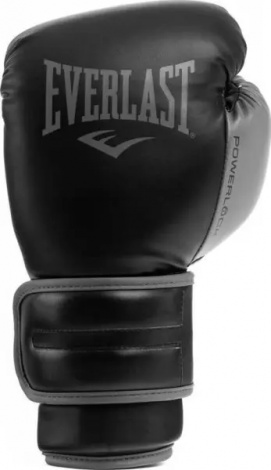 Перчатки боксерские Everlast POWERLOCK 2R TRAINING GLOVES черные (10 унций) P00002283