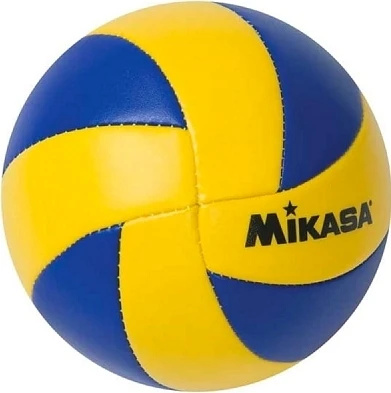 Сувенірний волейбольний м'яч Mikasa MVA жовто-синій Розмір 1,5 MVA1.5