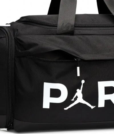 Сумка спортивная Nike JORDAN PARIS SAINT-GERMAIN DUFFEL BAG (62.5L) черная MM0995-023
