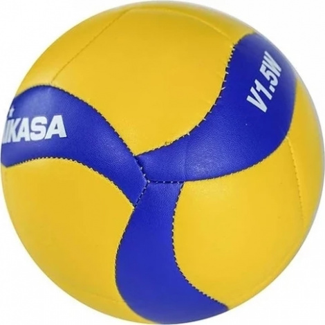 Сувенірний волейбольний м'яч Mikasa V1.5W жовто-синій Розмір 1,5 MKS-V1.5W