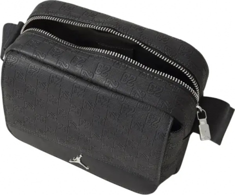 Сумка через плечо Nike JORDAN MONOGRAM BAG черная MA9085-G0T