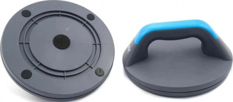 Упори для віджимань LiveUp PUSH UP PRO сіро-блакитні LS9411