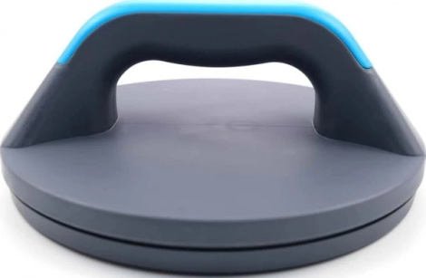 Упори для віджимань LiveUp PUSH UP PRO сіро-блакитні LS9411