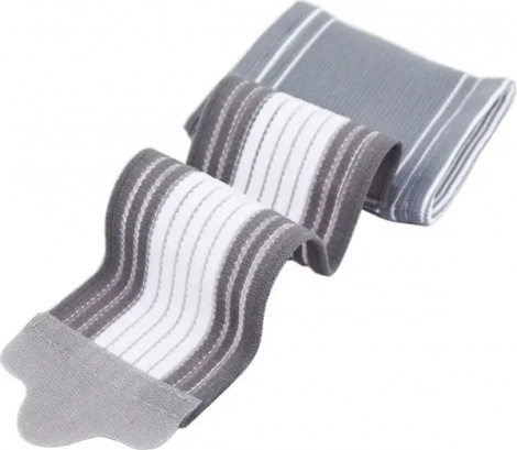 Фиксатор запястья LiveUp WRIST SUPPORT серо-белый S/M LS5672-SM