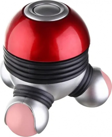 Електронний масажер LiveUp ELECTRONIC MASSAGER срібно-чорно-бордовий LS5050