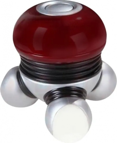 Електронний масажер LiveUp ELECTRONIC MASSAGER срібно-чорно-бордовий LS5050