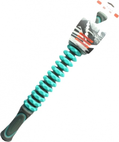 Масажний ролик LiveUp MASSAGE BAR бірюзово-сірий LS5044-b