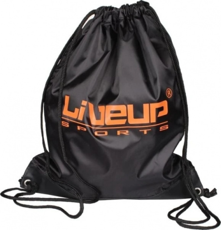 Сумка-мішок LiveUp SPORTS BAG чорно-помаранчева LS3710-o