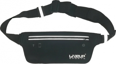 Сумка на пояс LiveUp WAIST PACK чорна LS3704