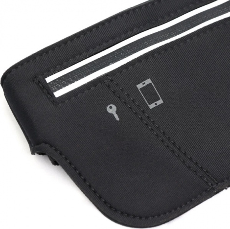 Сумка на пояс LiveUp WAIST PACK чорна LS3704