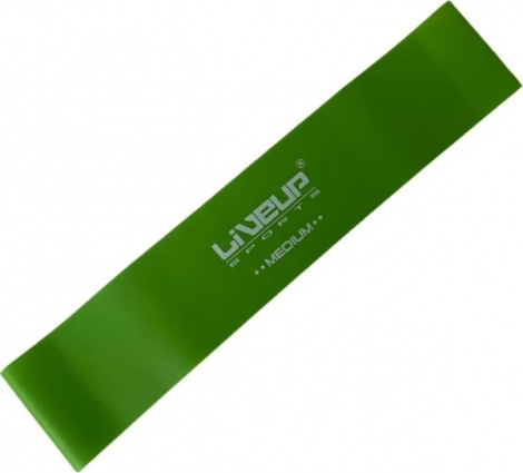 Набір еспандерів-петель LiveUp EXERCISE LOOP синій, помаранчевий, зелений LS3650C