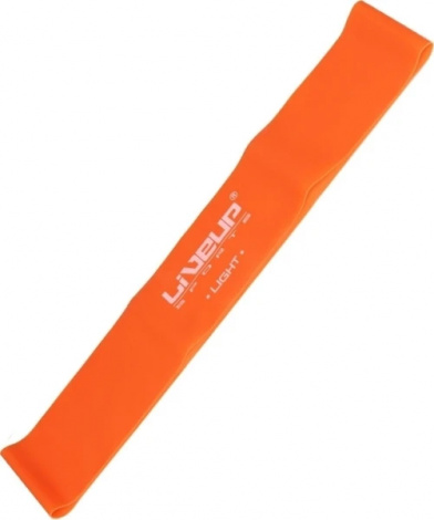 Еспандер-петля LiveUp LATEX LOOP LIGHT RESISTANCE помаранчевий LS3650-500Lo