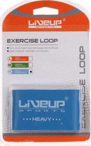Еспандер-петля LiveUp LATEX LOOP HIGHT RESISTANCE синій LS3650-500Hb