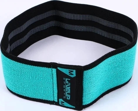 Еспандер-петля LiveUp HIP BAND M бірюзовий LS3629-M