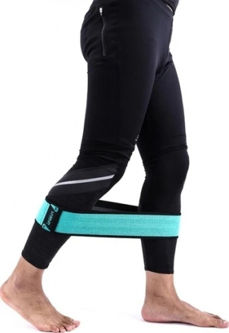 Еспандер-петля LiveUp HIP BAND M бірюзовий LS3629-M