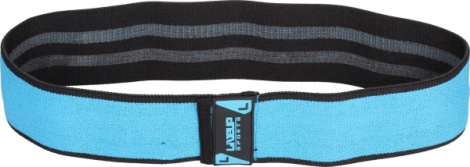 Еспандер-петля LiveUp HIP BAND L блакитний LS3629-L