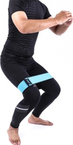 Еспандер-петля LiveUp HIP BAND L блакитний LS3629-L