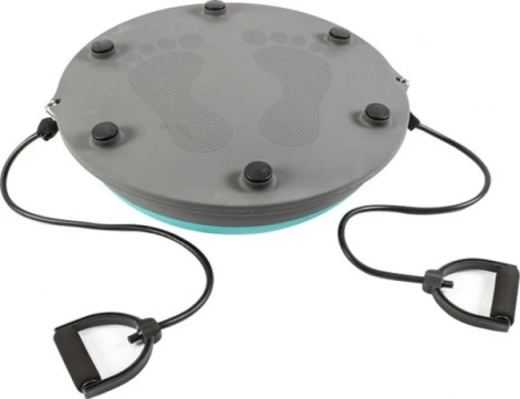 Балансировочная полусфера LiveUp BOSU BALL бирюзовая LS3616
