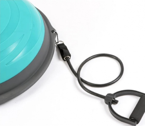 Балансировочная полусфера LiveUp BOSU BALL бирюзовая LS3616